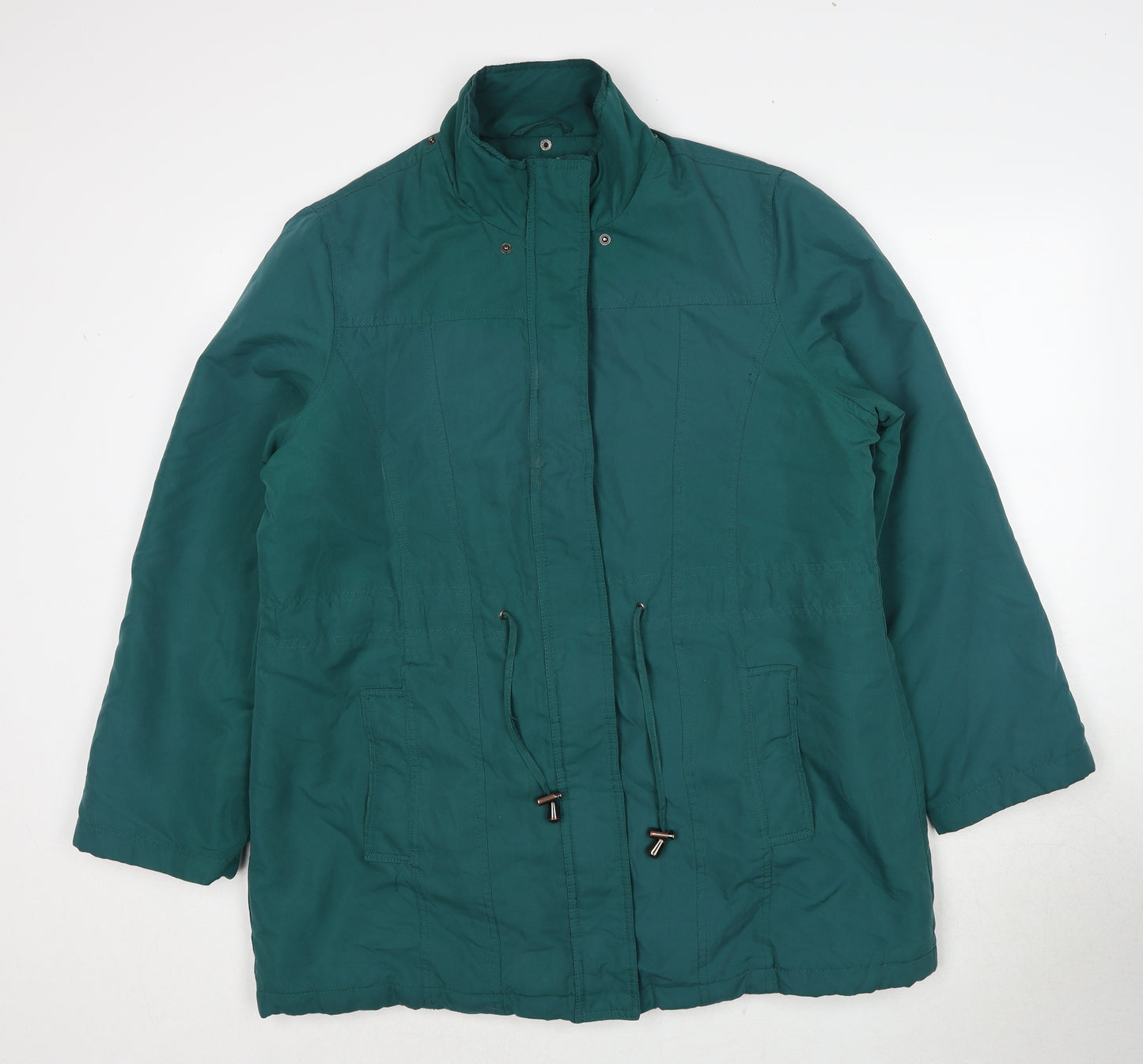 BHS Womens Blue Jacket Size 16 Zip