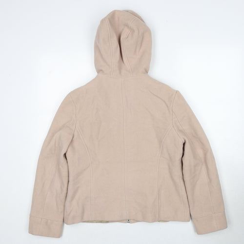 Dorothy Perkins Womens Beige Jacket Size 14 Zip