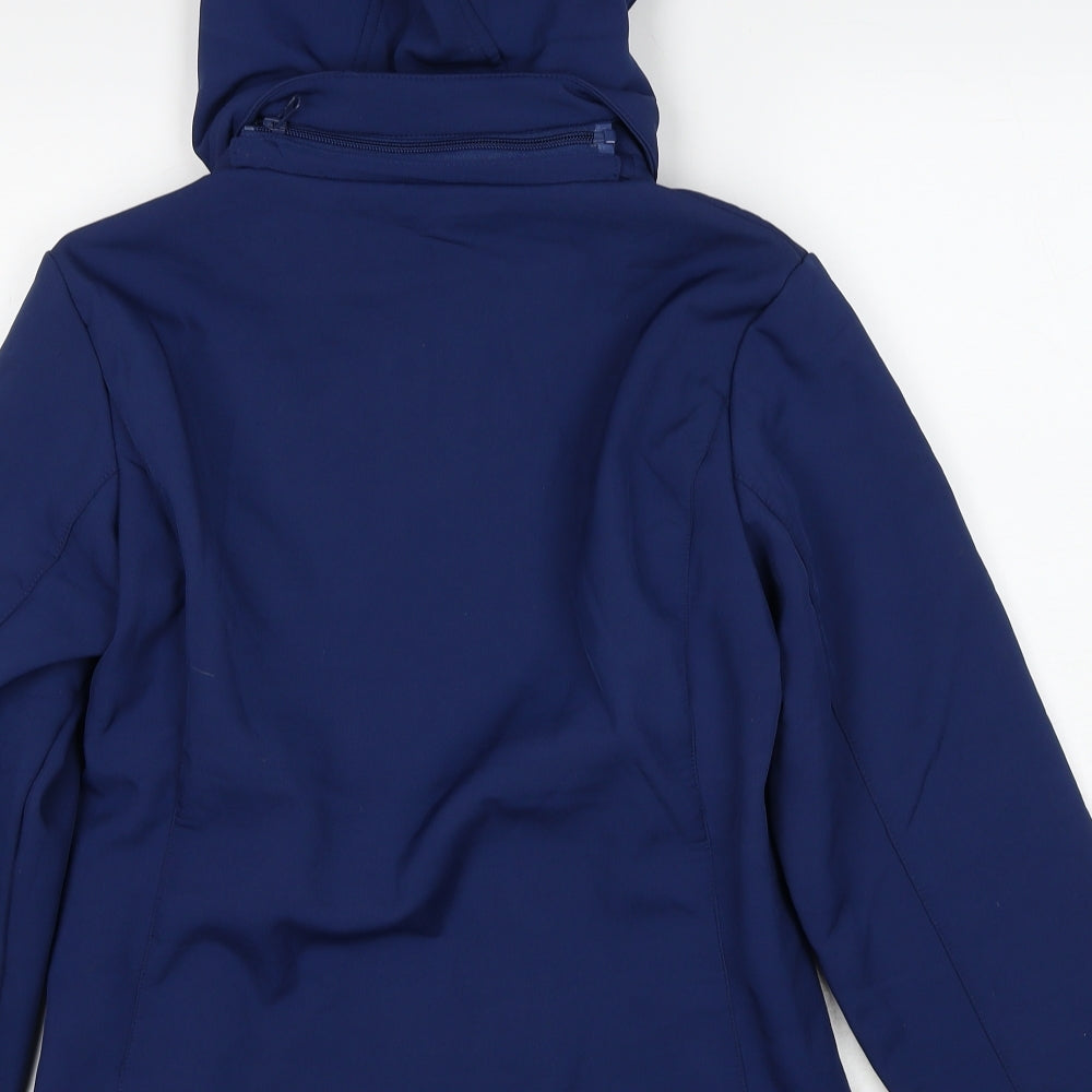 Canadian Peak Womens Blue Jacket Size 14 Zip