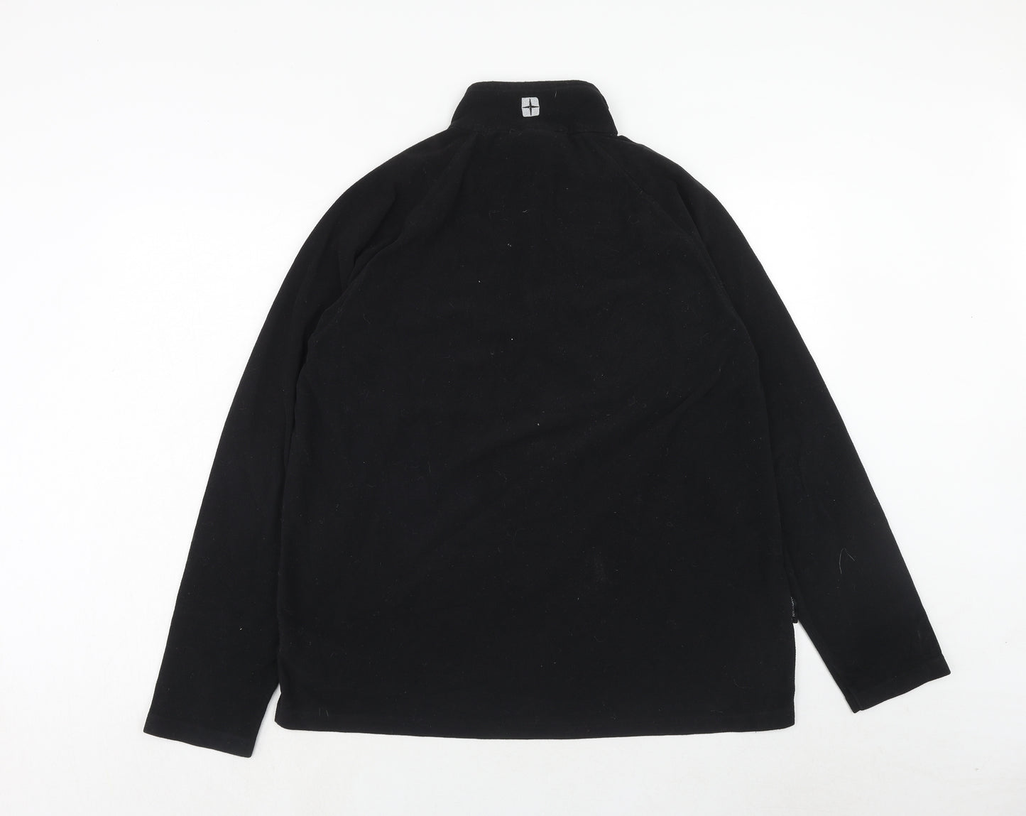 Mountain Warehouse Mens Black Polyester Pullover Sweatshirt Size XL