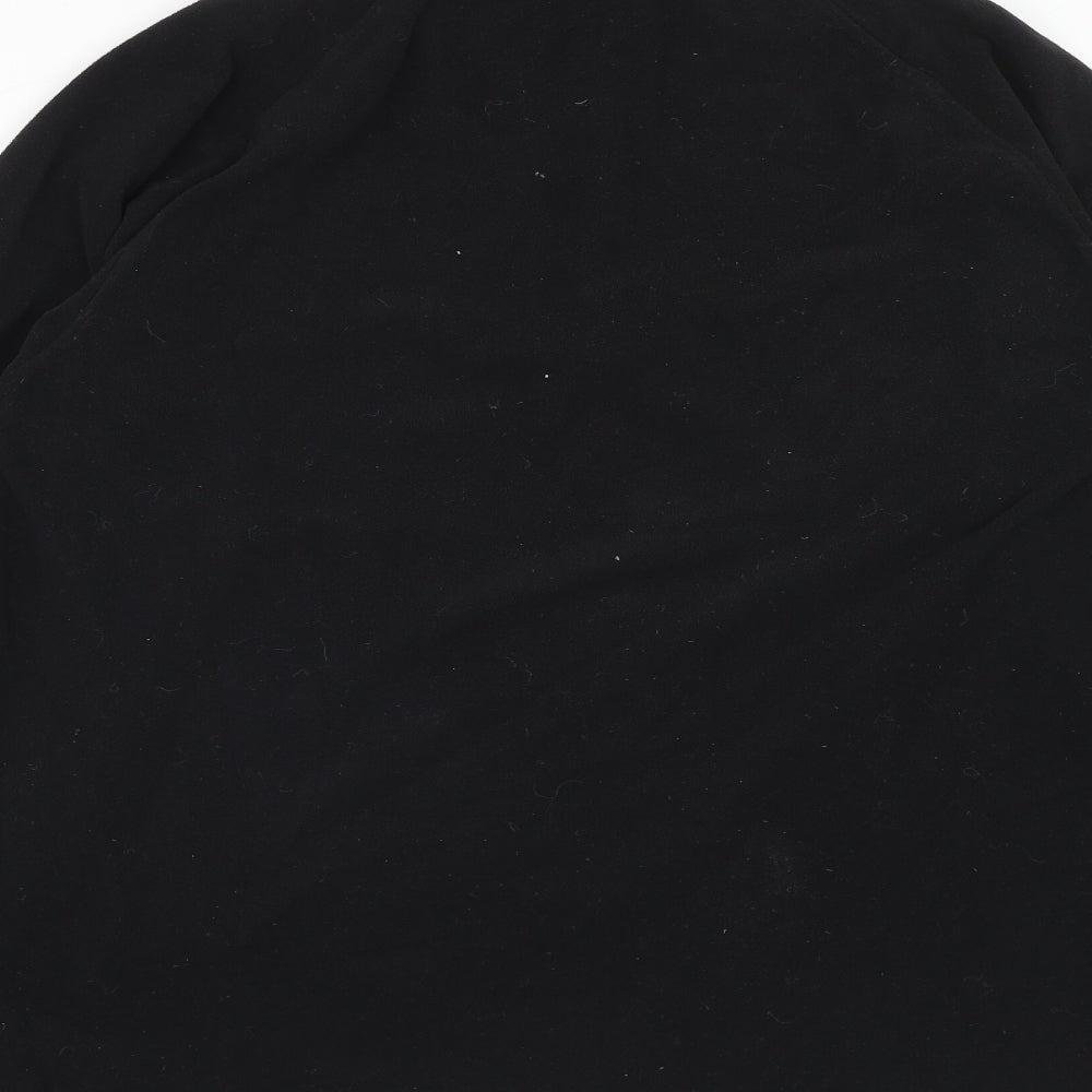 Mountain Warehouse Mens Black Polyester Pullover Sweatshirt Size XL