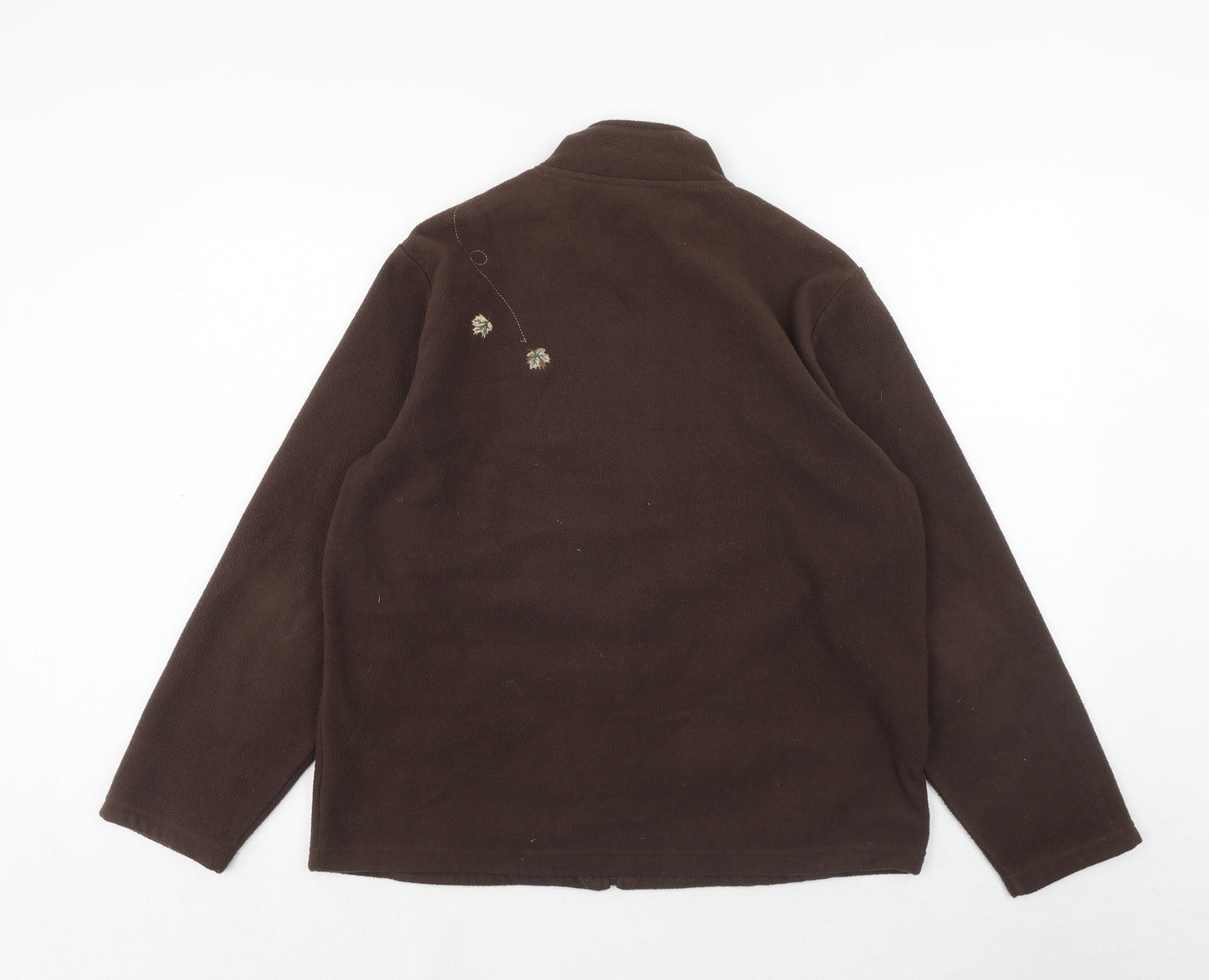 Tulchan Womens Brown Jacket Size L Zip - Sheep