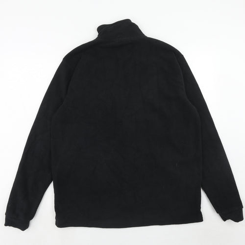 Huston Harbour Mens Black Jacket Size L Zip