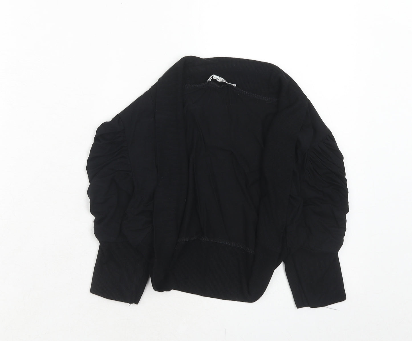 Select Womens Black V-Neck Viscose Cardigan Jumper Size 12