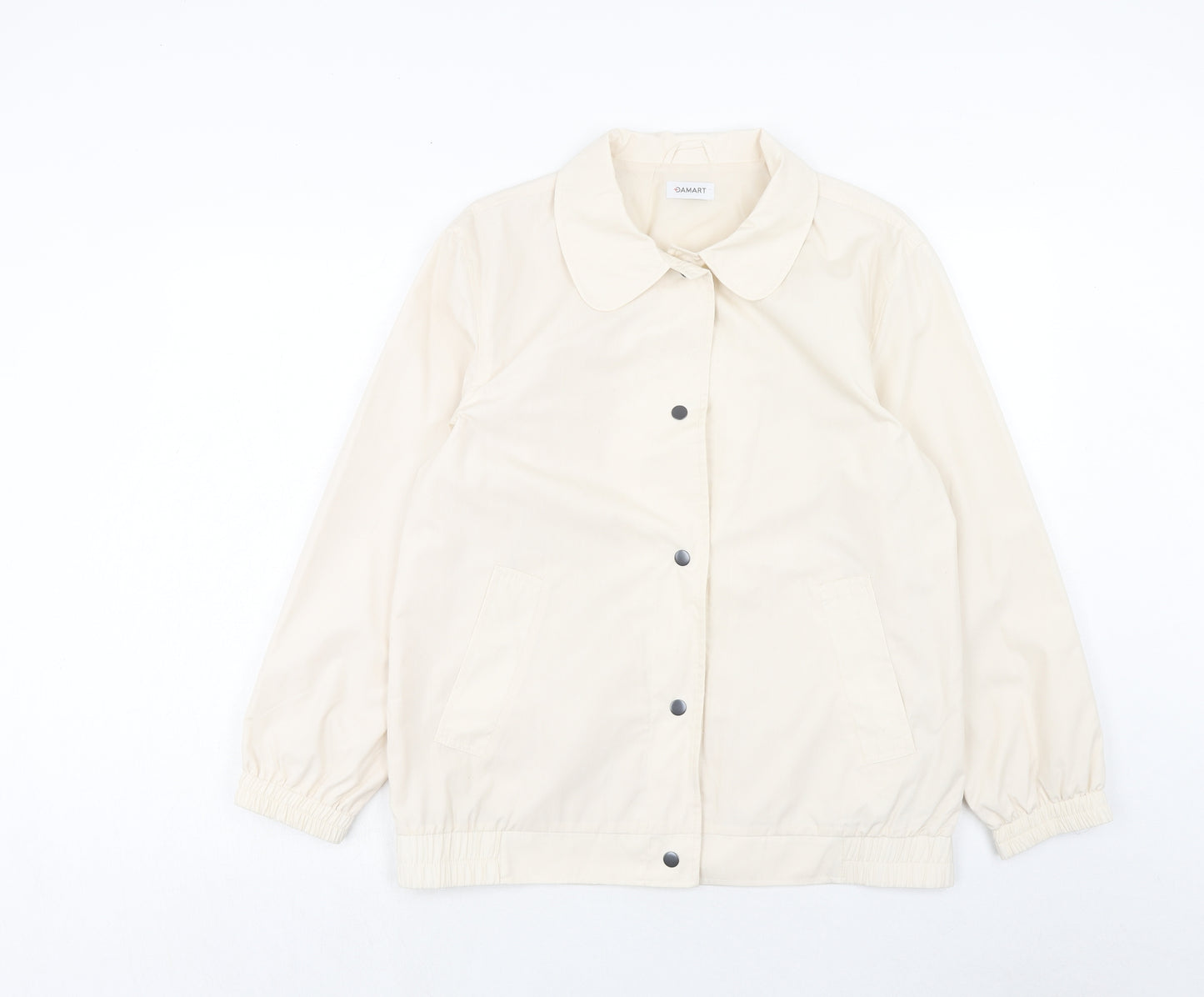 Damart Womens Beige Jacket Size 12 Button