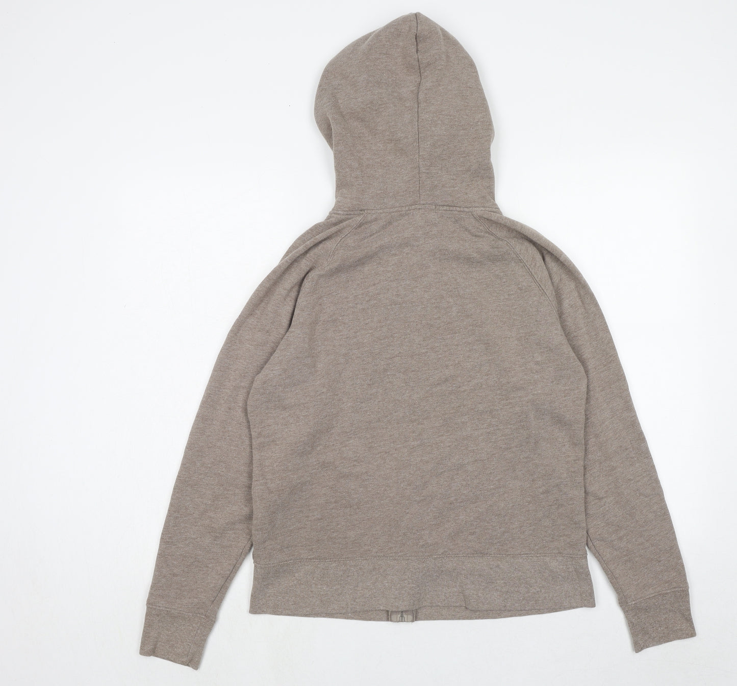 Gap Womens Brown Cotton Full Zip Hoodie Size L Zip