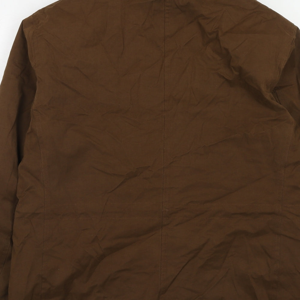 Marks and Spencer Mens Brown Jacket Size M Zip
