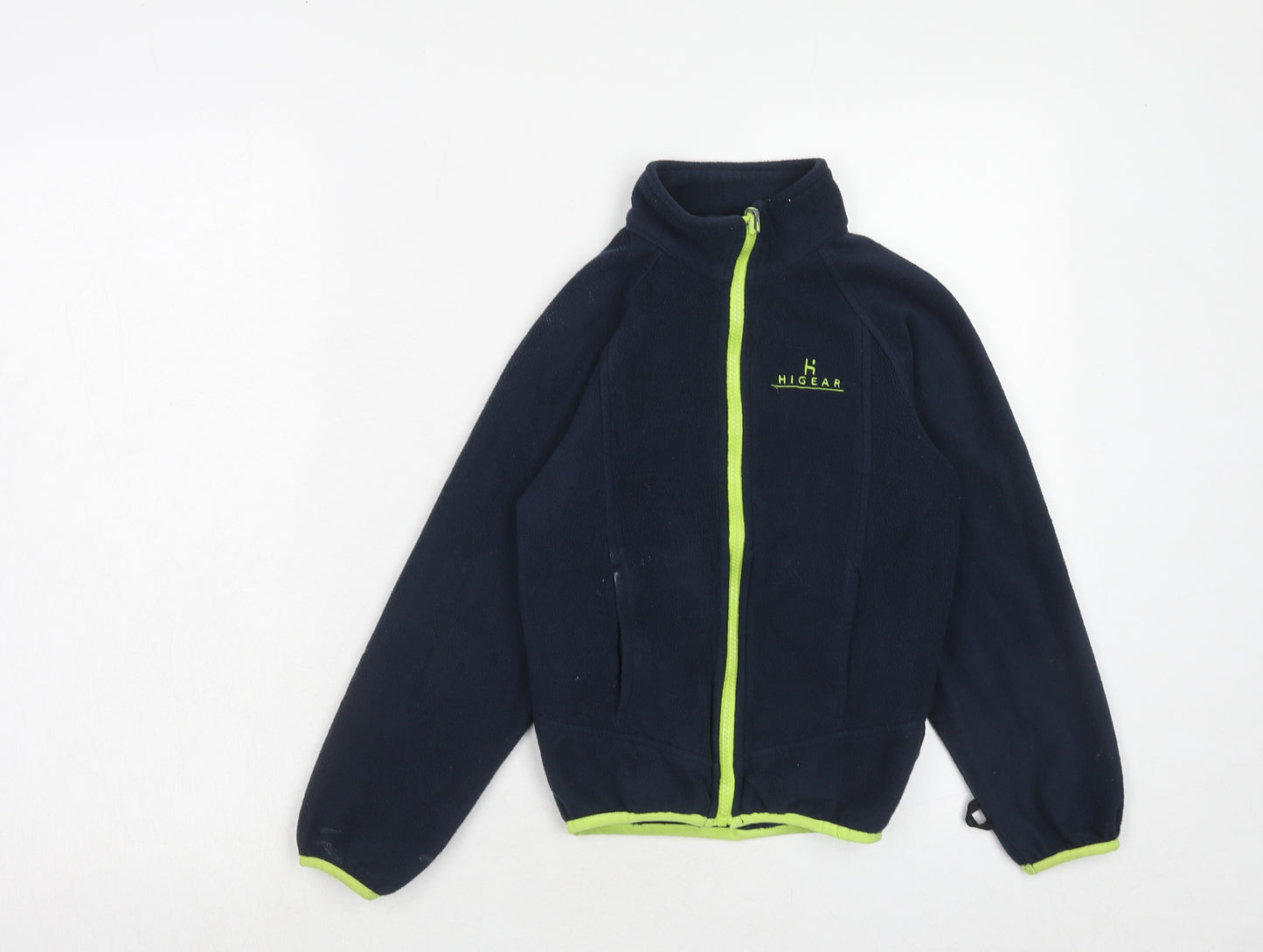 Hi Gear Boys Blue Jacket Size 7-8 Years Zip