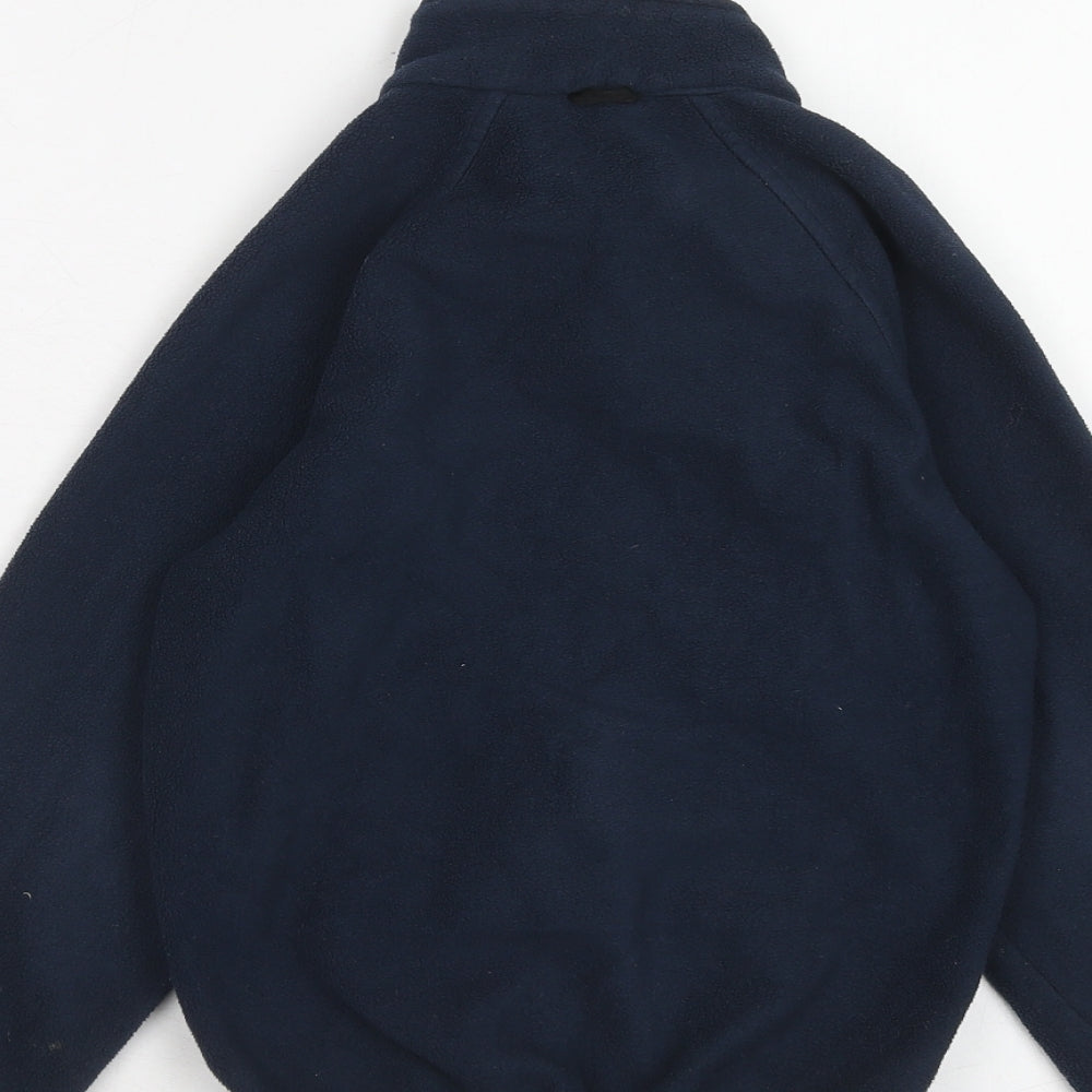 Hi Gear Boys Blue Jacket Size 7-8 Years Zip