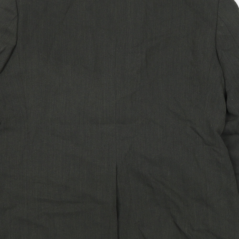 Principles Mens Green Wool Jacket Suit Jacket Size 42 Regular