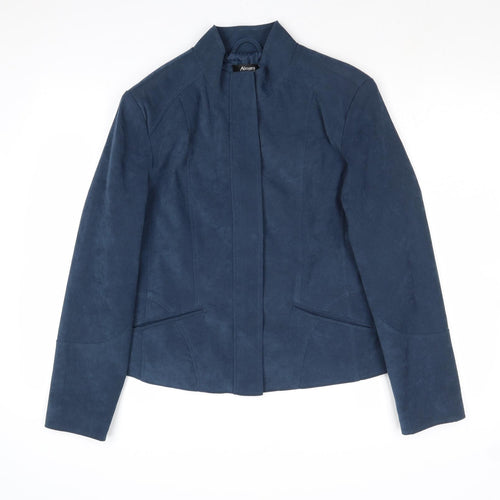 Alexara Womens Blue Jacket Size M Zip