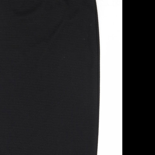 Select Womens Black Polyester Straight & Pencil Skirt Size 8