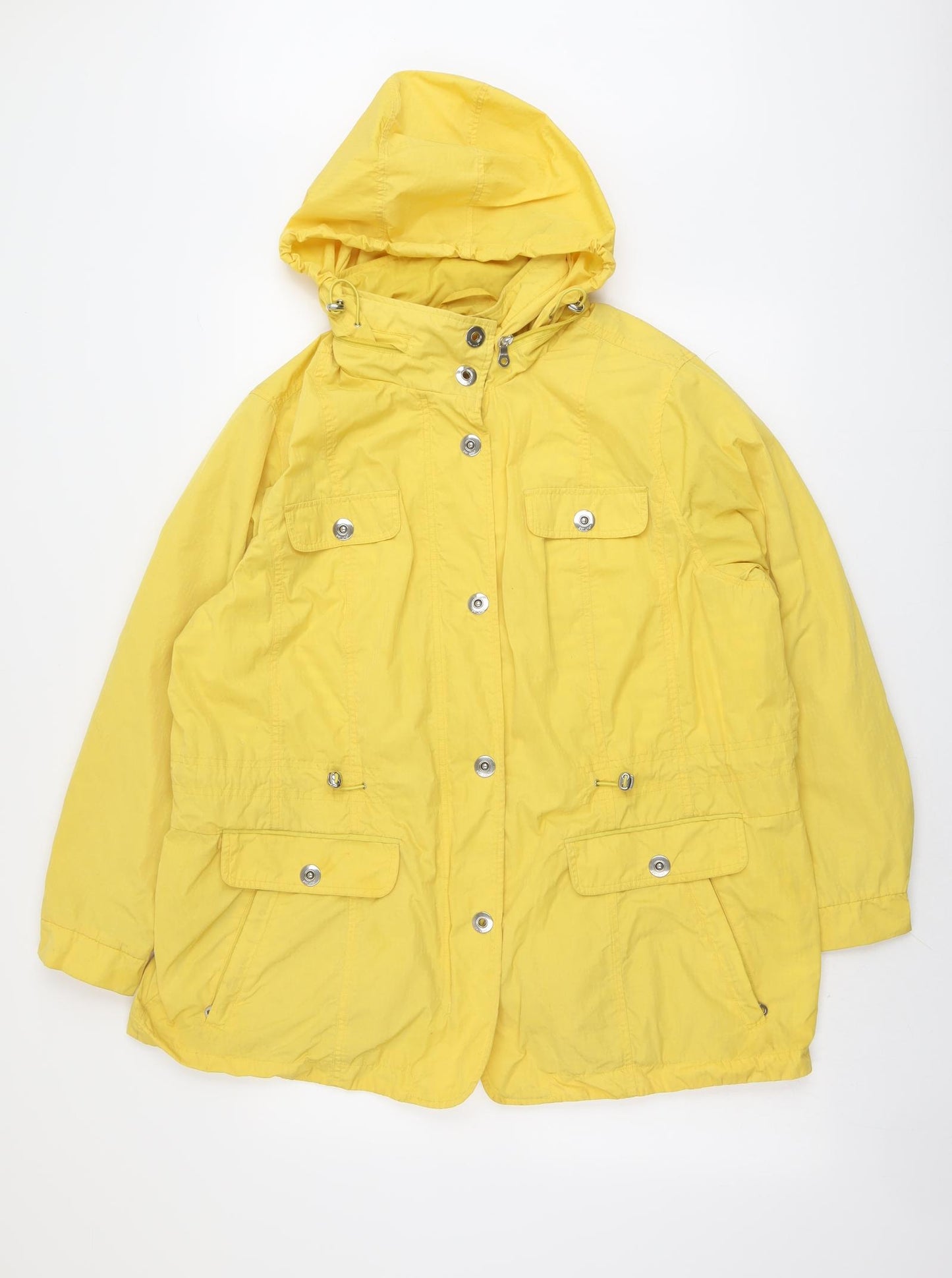 Per Una Womens Yellow Jacket Size 22
