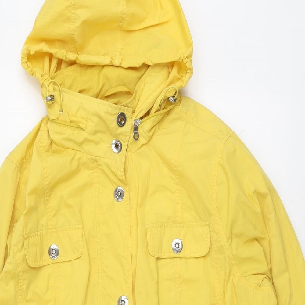 Per Una Womens Yellow Jacket Size 22
