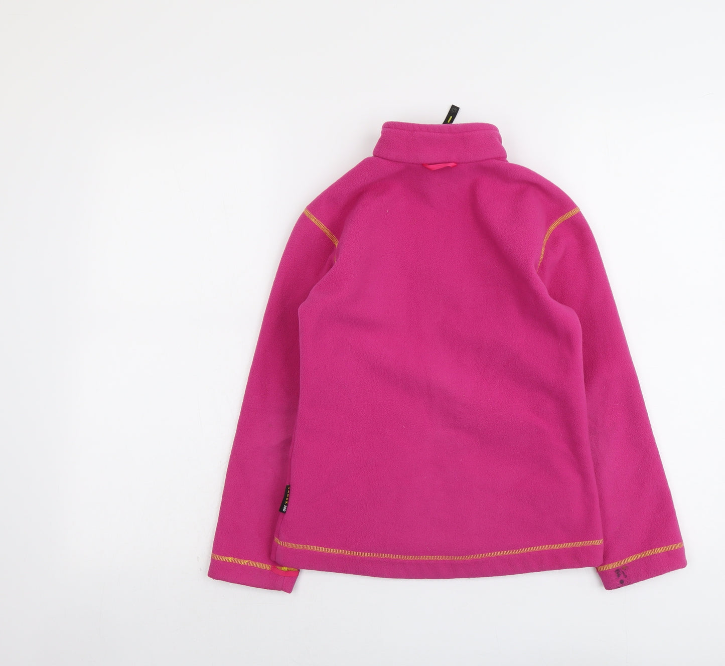 Jack Wolfskin Girls Pink Jacket Size 10 Years Zip