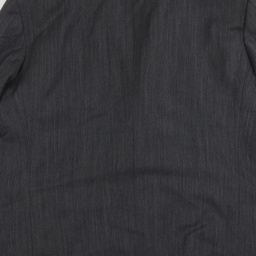 Marks and Spencer Mens Grey Polyester Jacket Suit Jacket Size L Regular
