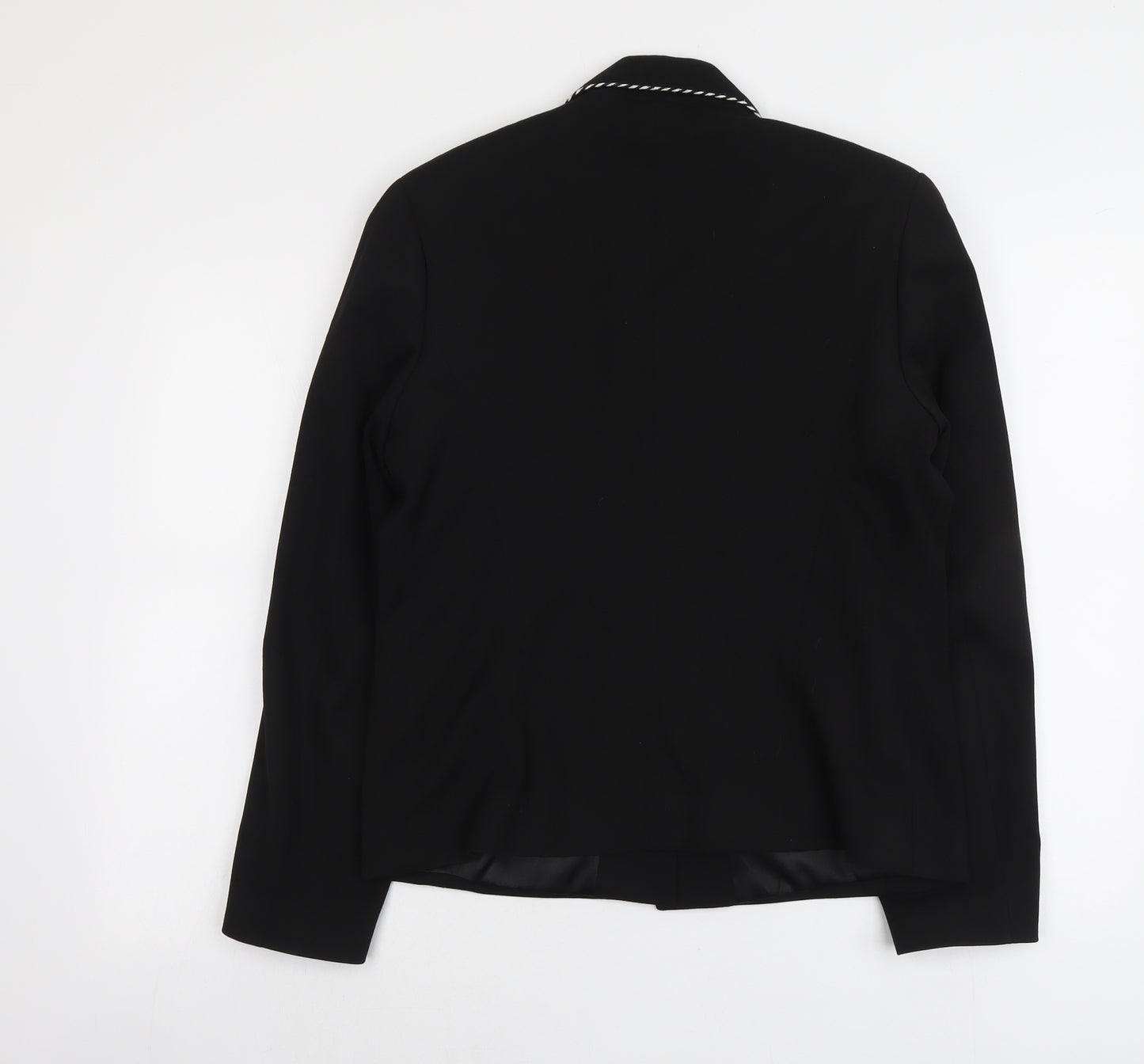 Lakeland Womens Black Polyester Jacket Blazer Size 14