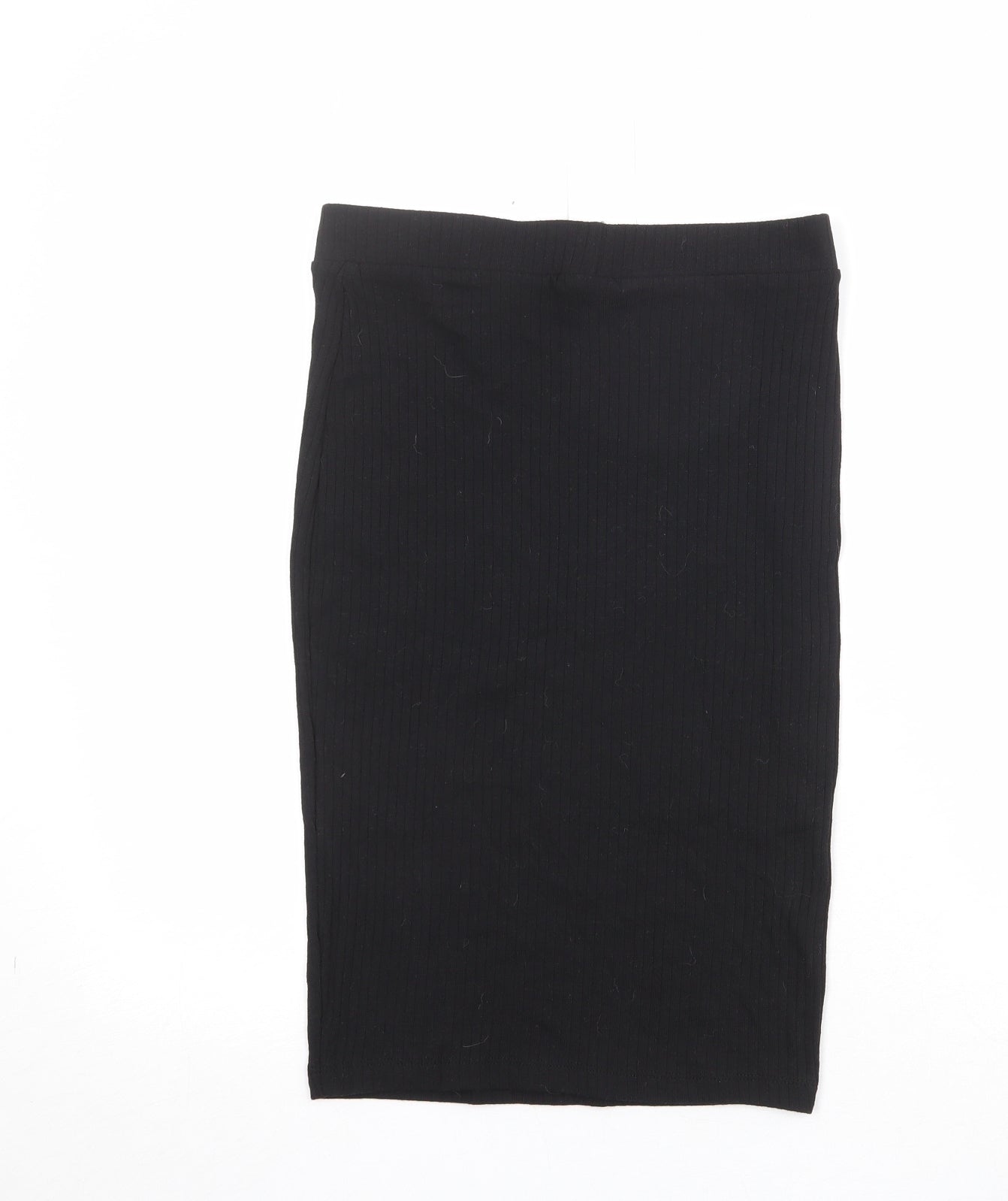 Divided by H&M Womens Black Polyester Bandage Skirt Size S