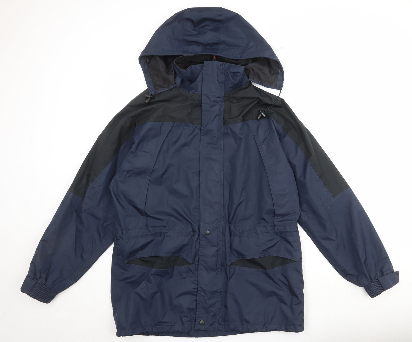 Result Mens Blue Windbreaker Jacket Size M Zip