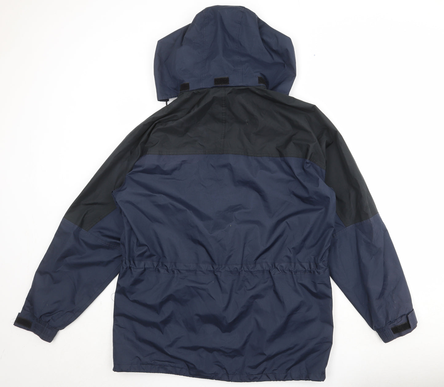 Result Mens Blue Windbreaker Jacket Size M Zip