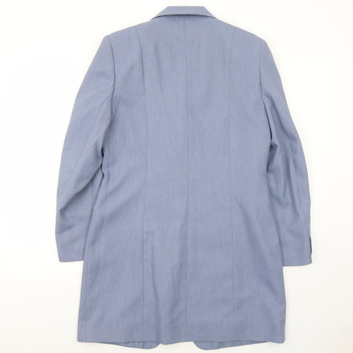 Mackays Womens Blue Jacket Blazer Size 12 Button
