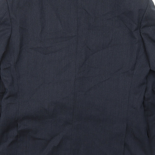 Marks and Spencer Mens Blue Wool Jacket Suit Jacket Size 38 Regular