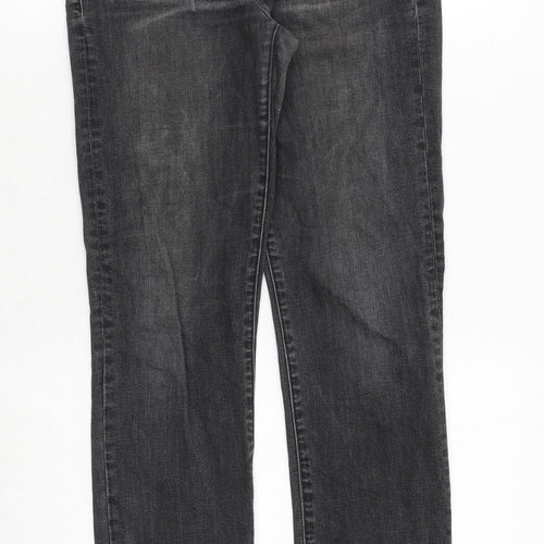 Gap Womens Grey Cotton Skinny Jeans Size 28 in Regular Zip