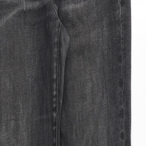 Gap Womens Grey Cotton Skinny Jeans Size 28 in Regular Zip
