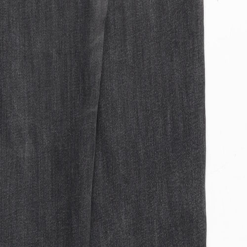 Gap Womens Grey Cotton Skinny Jeans Size 28 in Regular Zip