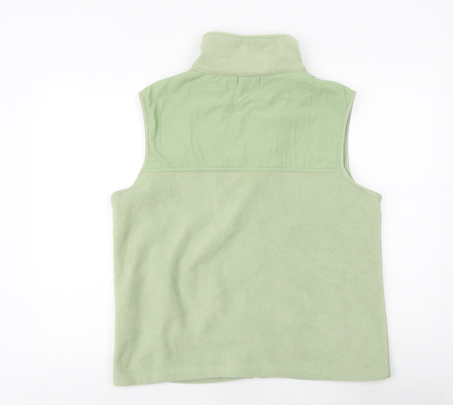 Bonmarché Womens Green Gilet Jacket Size M Zip