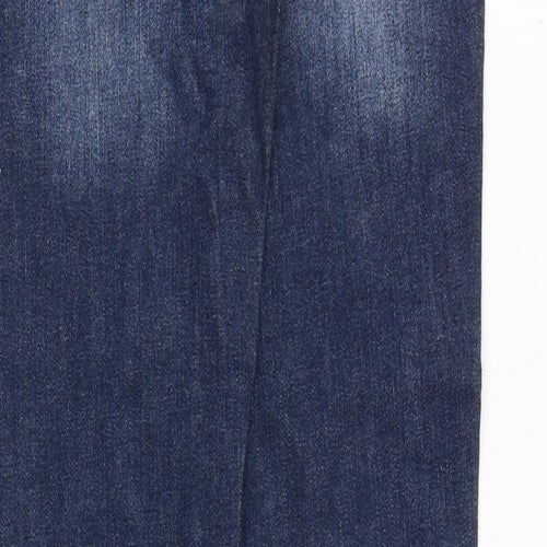 Terranova Womens Blue Cotton Skinny Jeans Size XS Regular Zip