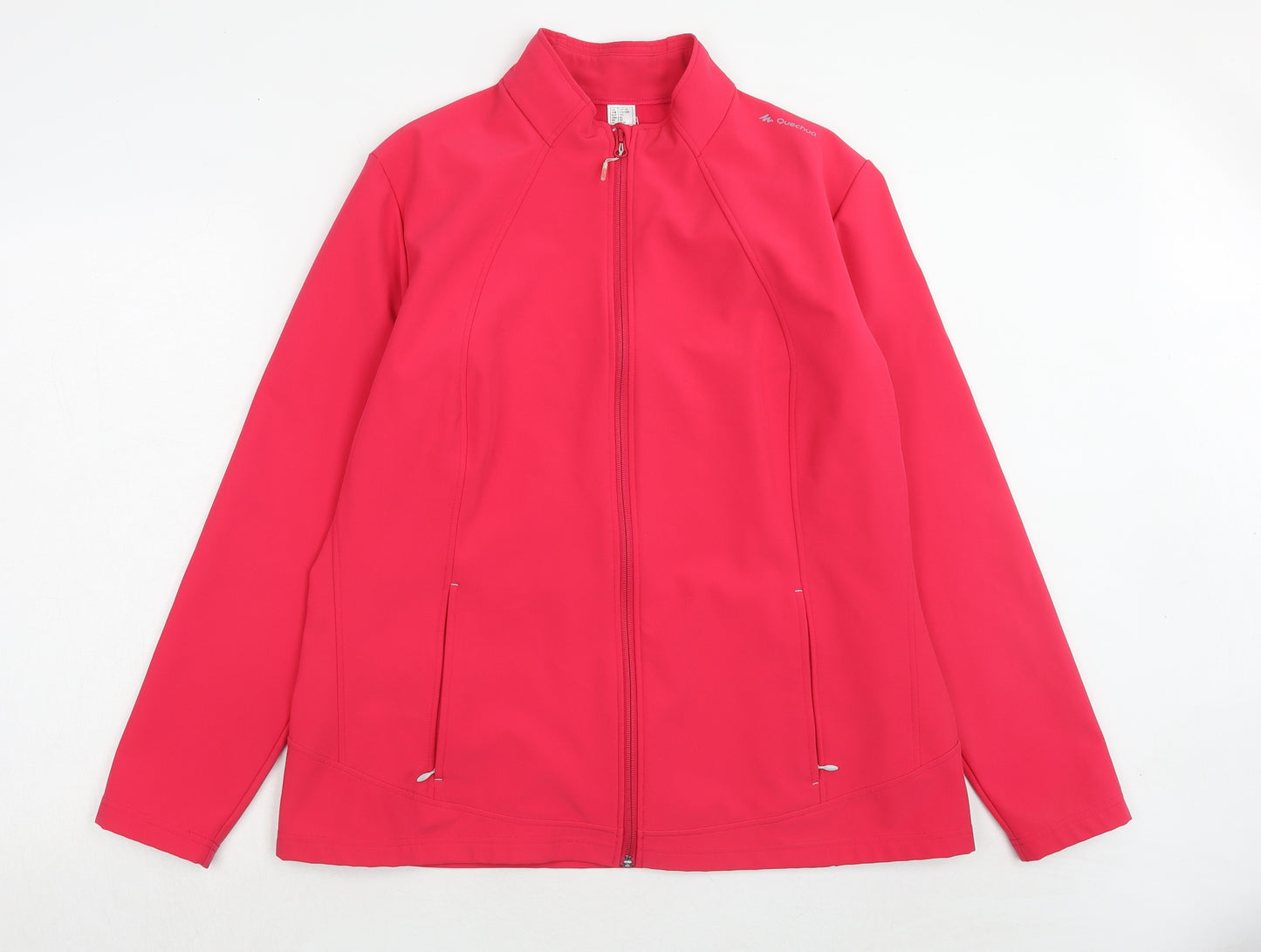 Oxylane Womens Pink Jacket Size 2XL Zip