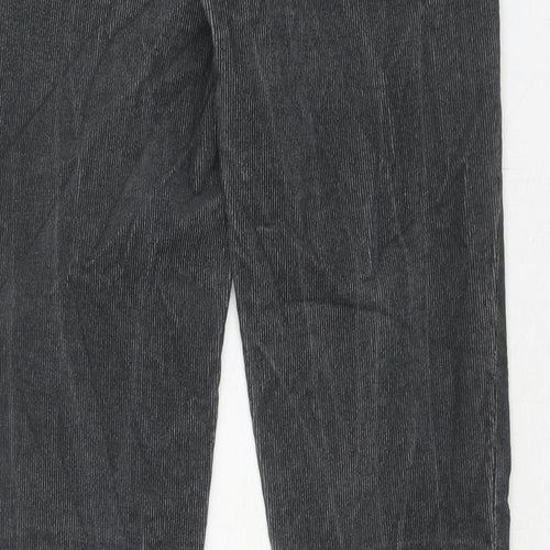 Gap Womens Grey Cotton Trousers Size 26 in Regular Zip