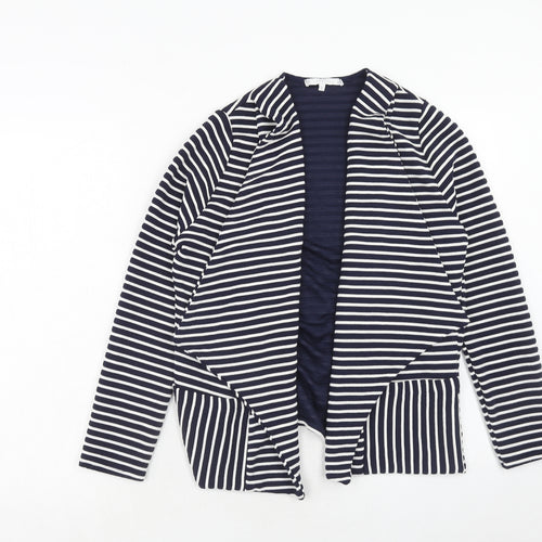 Lakeland Womens Blue Striped Jacket Size S