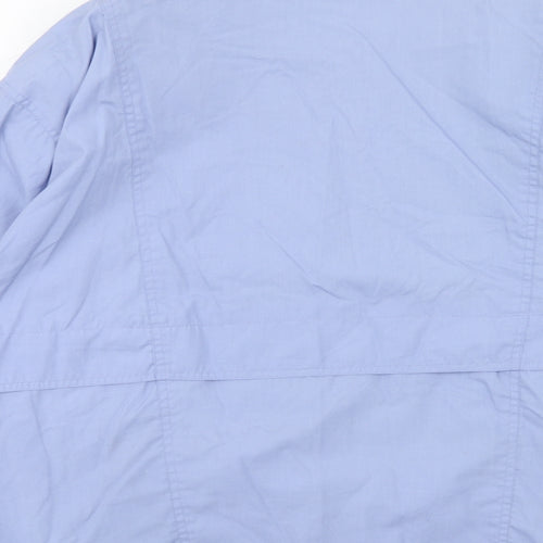 BHS Womens Blue Jacket Size 14 Zip