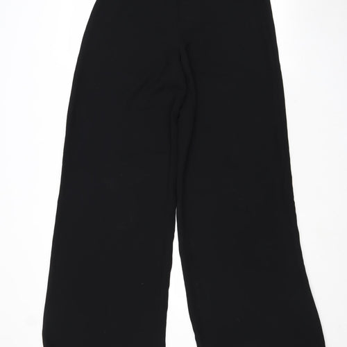 Stills Womens Black Polyester Trousers Size 8 Regular Zip