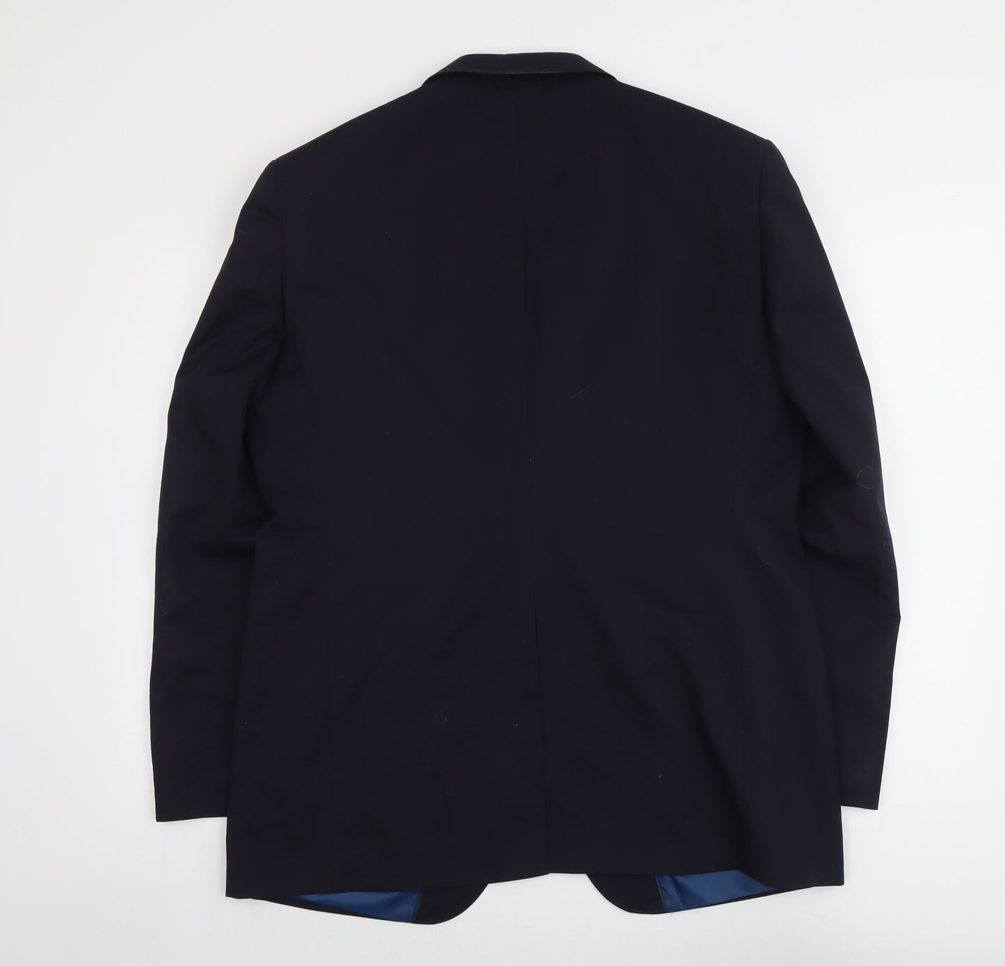 Autograph Mens Blue Wool Jacket Suit Jacket Size M Regular