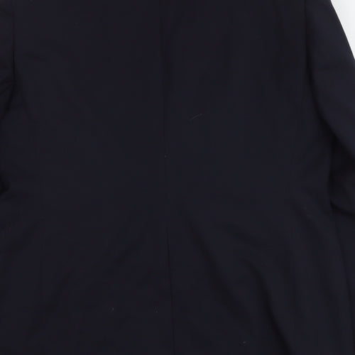 Autograph Mens Blue Wool Jacket Suit Jacket Size M Regular