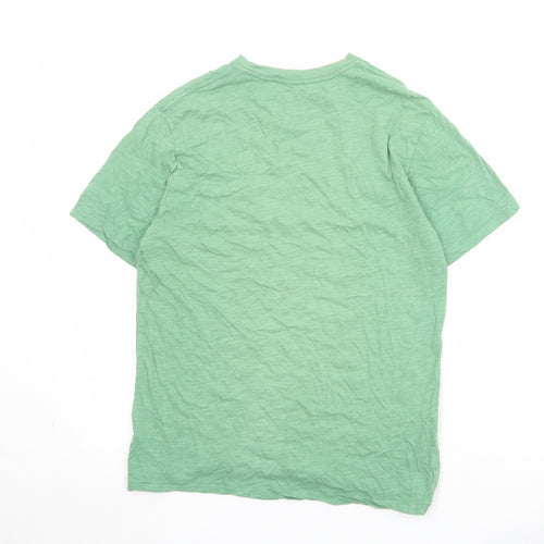 Gap Womens Green Cotton Basic T-Shirt Size S Round Neck - Throw Back Thursday