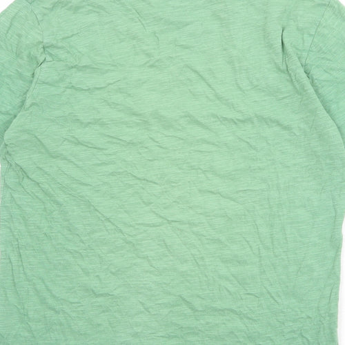 Gap Womens Green Cotton Basic T-Shirt Size S Round Neck - Throw Back Thursday