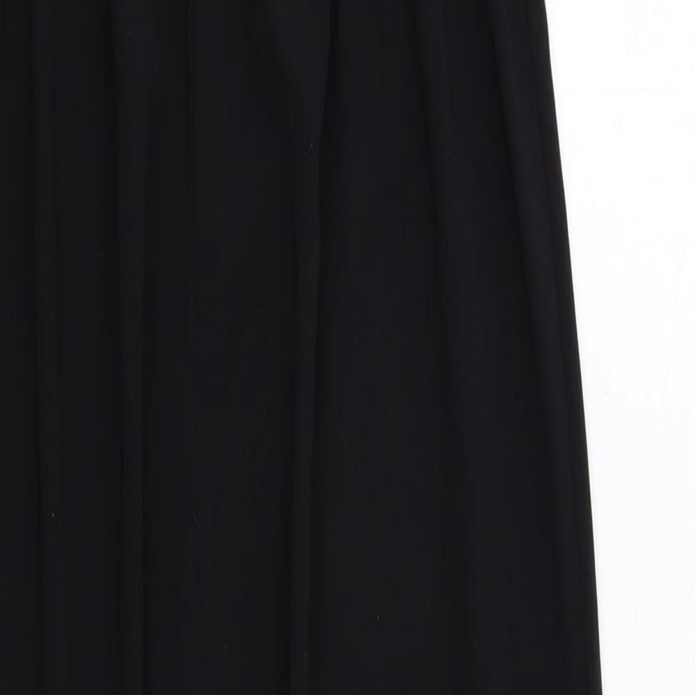 Red Herring Womens Black Colourblock Polyester Jumpsuit One-Piece Size 10 Pullover