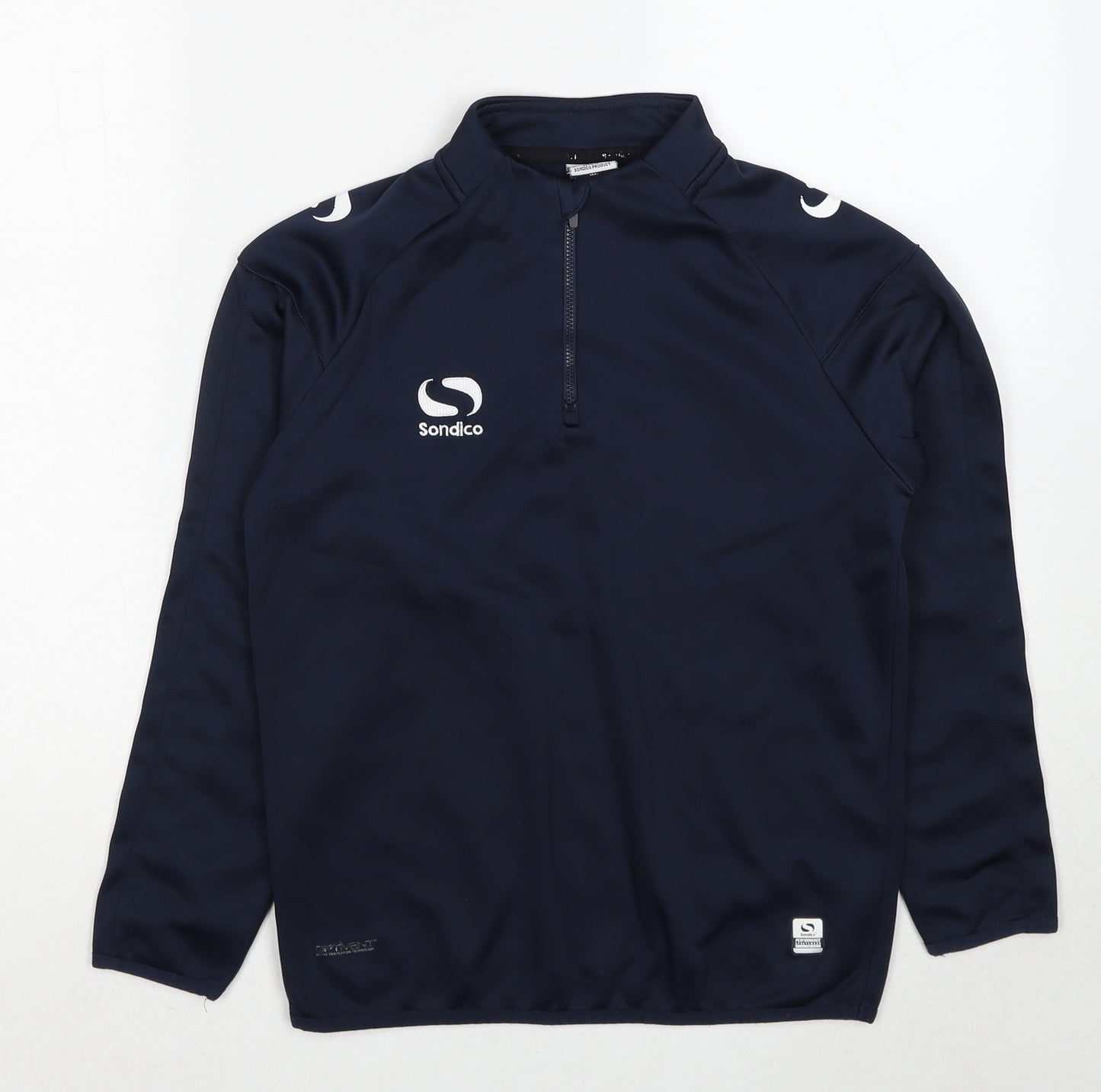 Sondico Boys Blue Polyester Pullover Sweatshirt Size 11-12 Years Pullover
