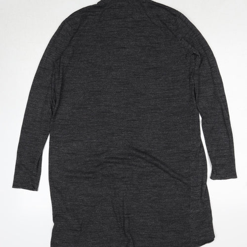 H&M Womens Grey High Neck Polyester Pullover Jumper Size M