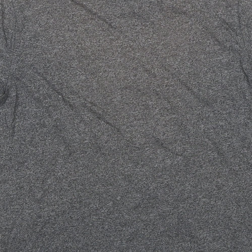 abercrombie kids Boys Grey Cotton Pullover T-Shirt Size 7-8 Years Crew Neck Pullover