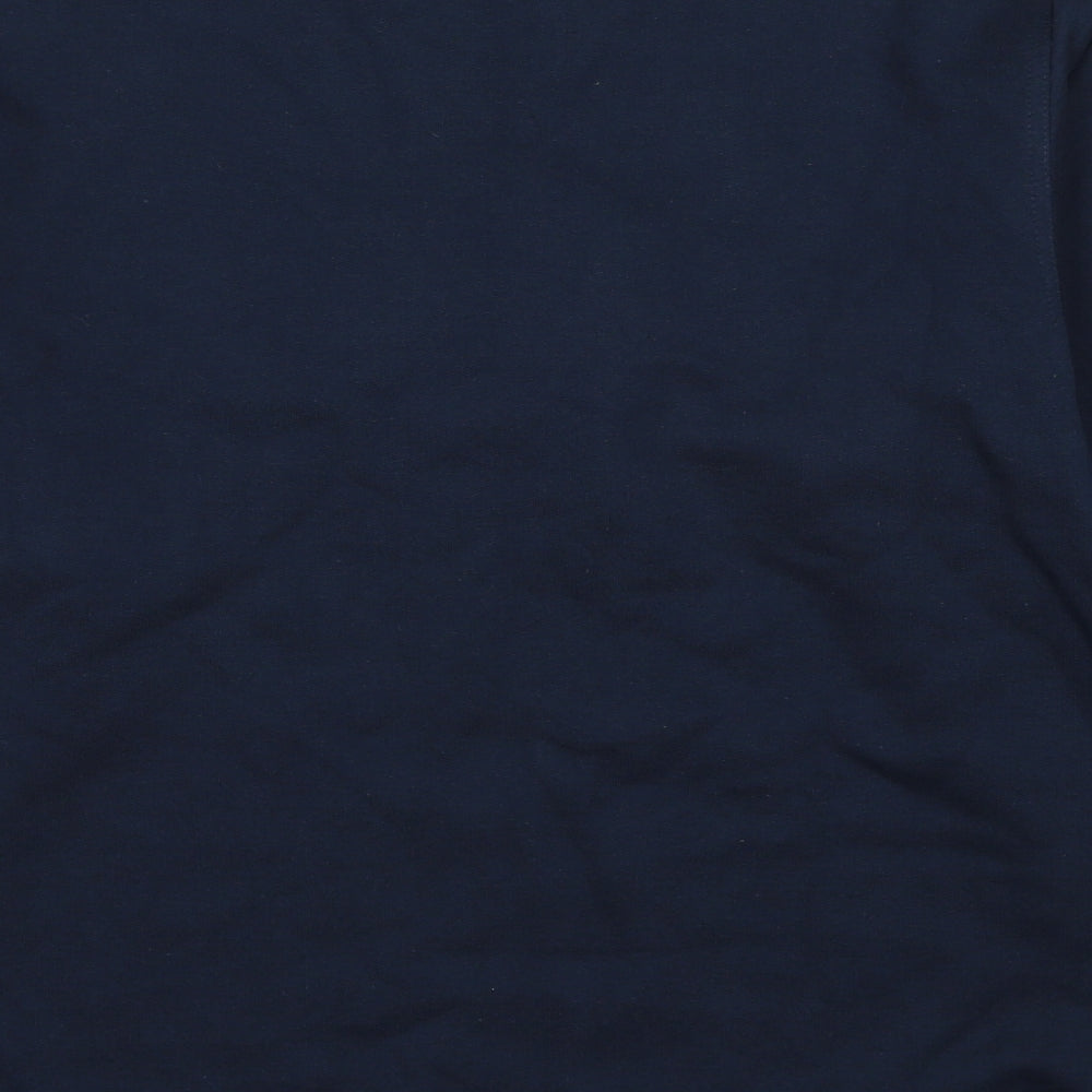 Quiksilver Boys Blue Cotton Pullover Sweatshirt Size 14 Years Pullover - Hawaii