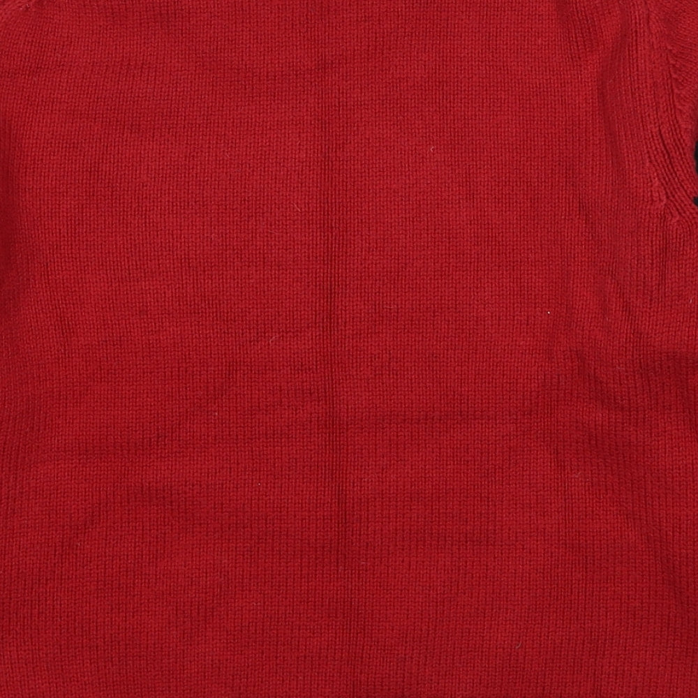 Junk Food Boys Red Crew Neck Cotton Pullover Jumper Size S Pullover - Spider-Man