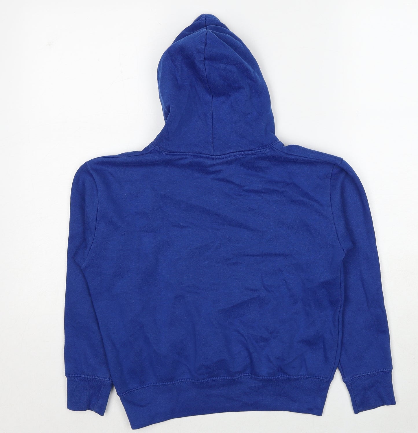 Urban Road Boys Blue Cotton Pullover Hoodie Size 9-10 Years Pullover