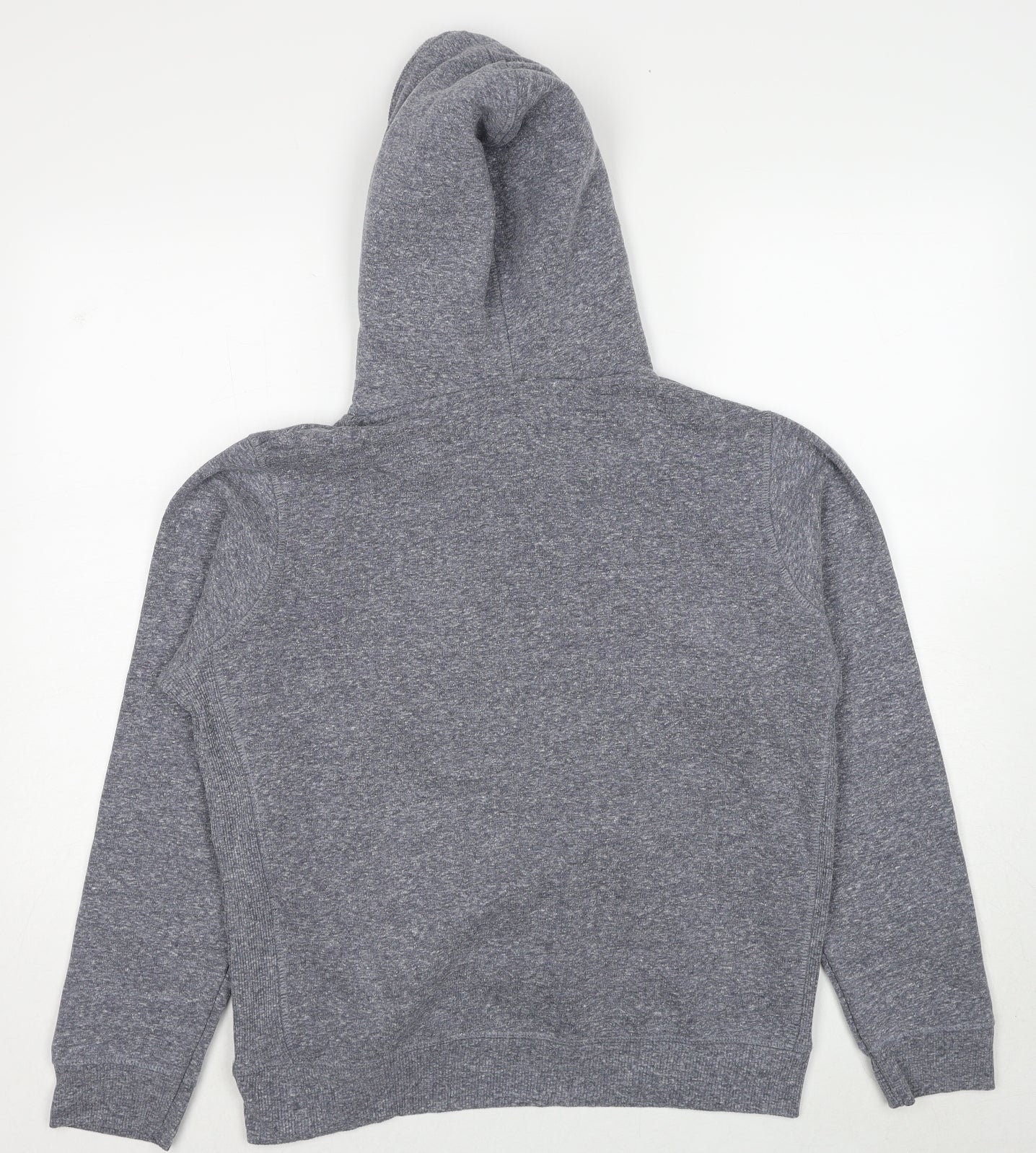 Weird Fish Womens Grey Polyester Pullover Hoodie Size 14 Pullover