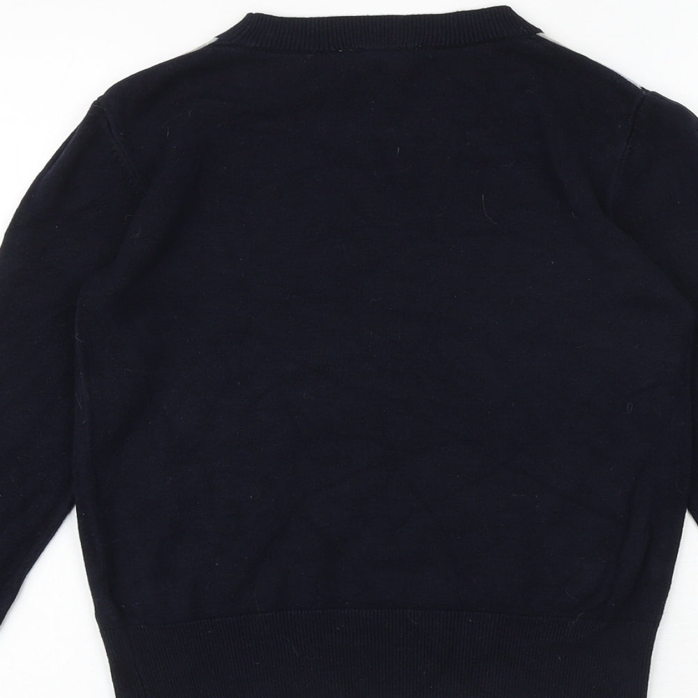 Principles Womens Black Round Neck Viscose Pullover Jumper Size 8