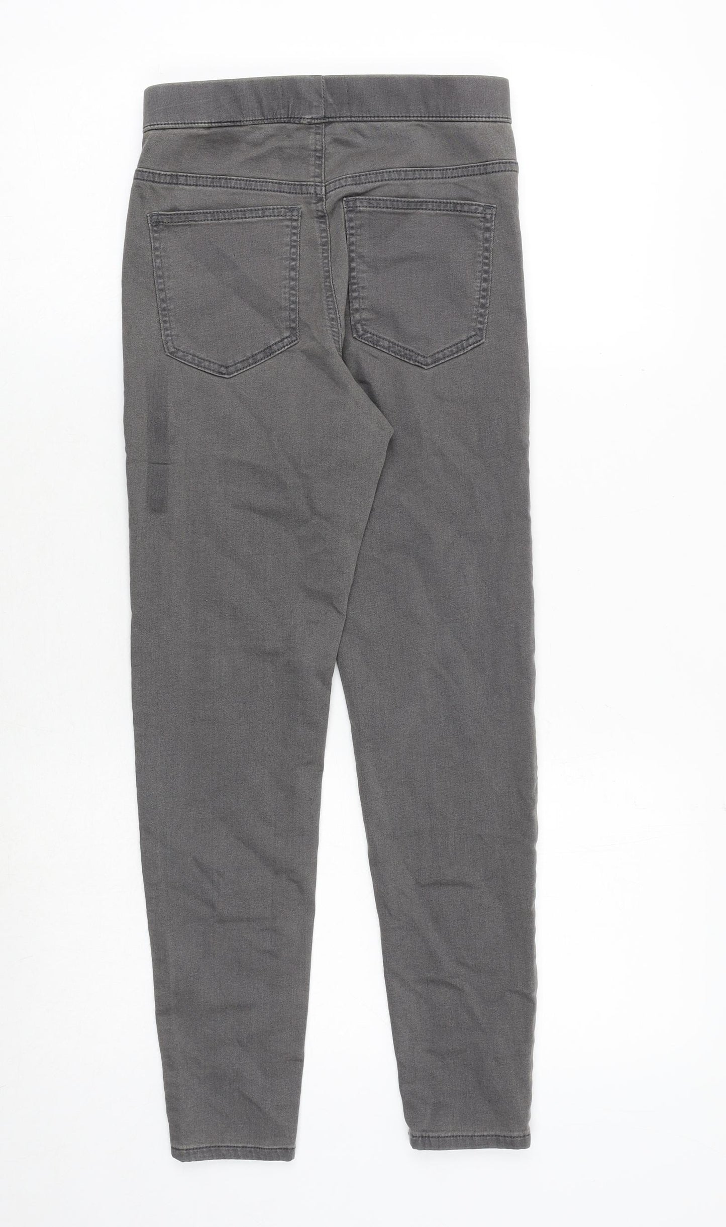 Marks and Spencer Womens Grey Cotton Jegging Jeans Size 6 Regular